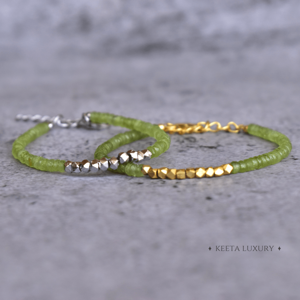 Prosperity - Peridot Bracelets -