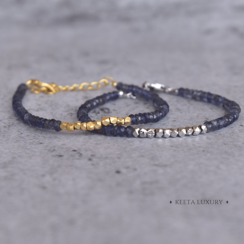 Pure Thoughts - Iolite Bracelets -