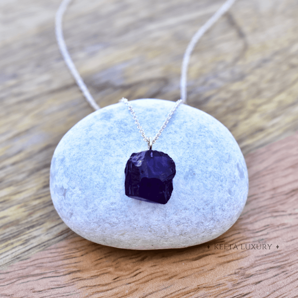 Raw Purist - Amethyst Necklace -