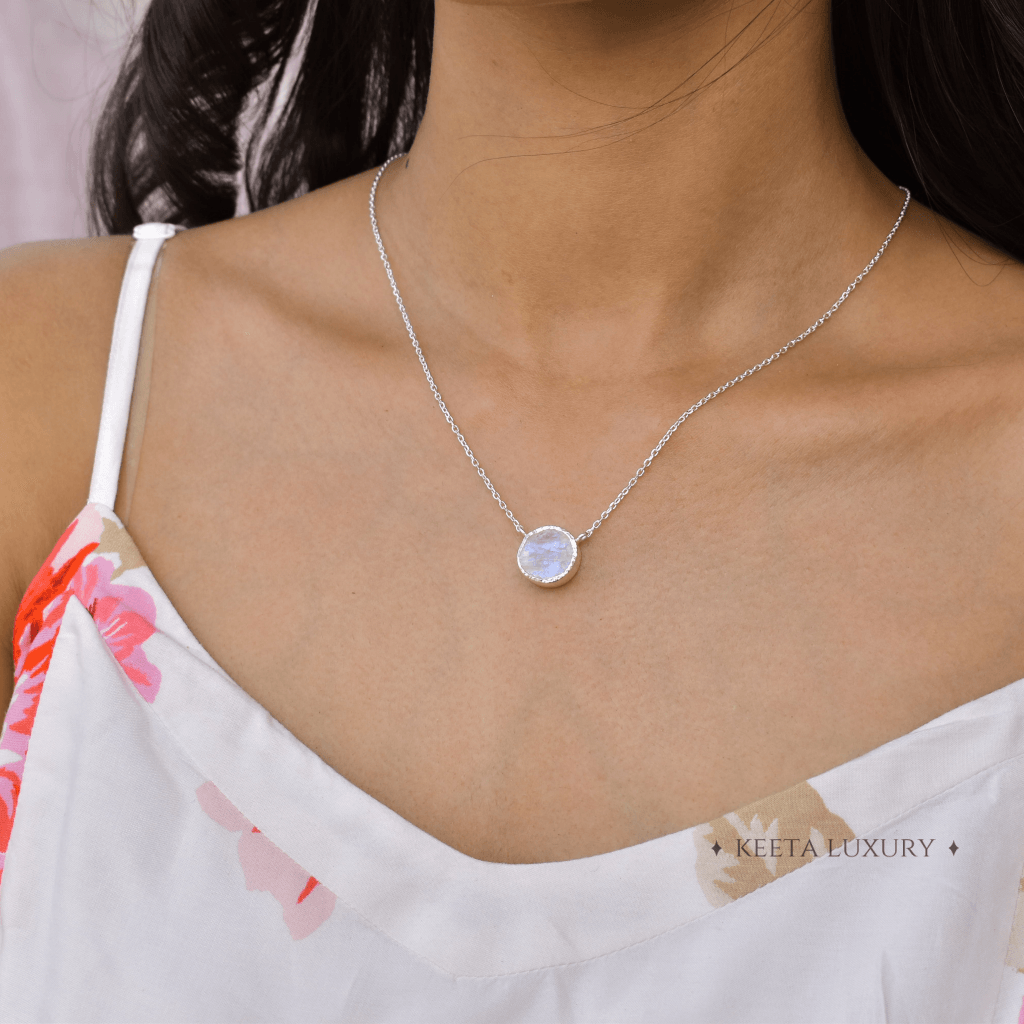 Rawnetic - Moonstone Necklace -