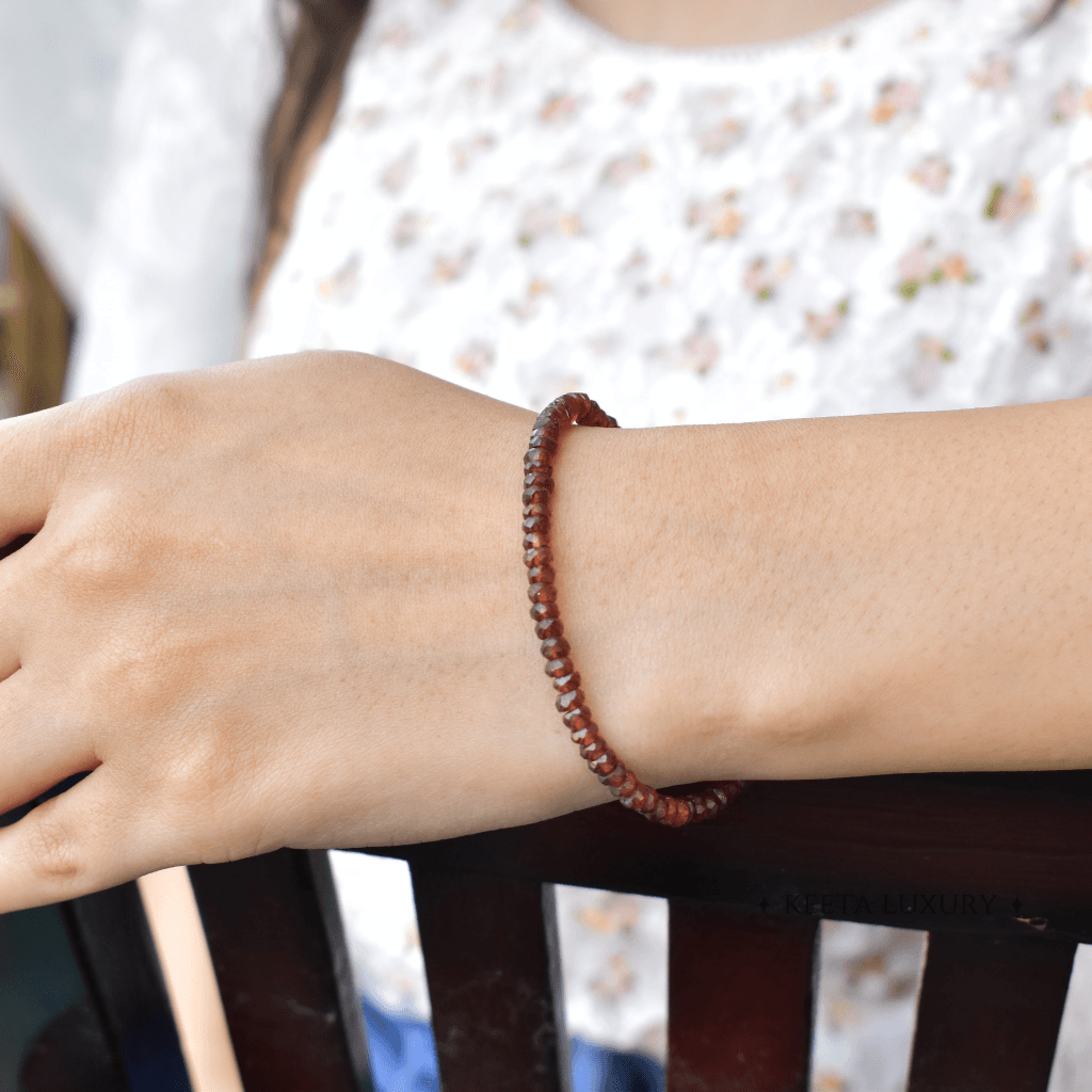 Red Cleopatra - Garnet Bracelets -