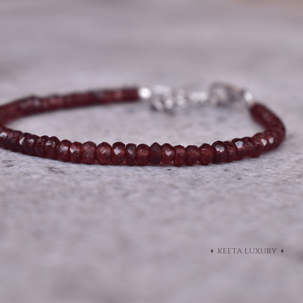 Red Cleopatra - Garnet Bracelets -