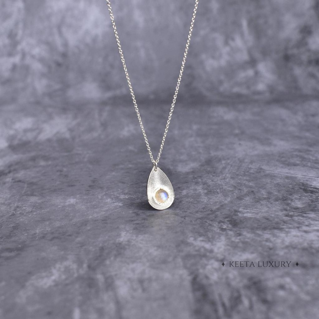 Subtle Elegance - Moonstone Necklace -