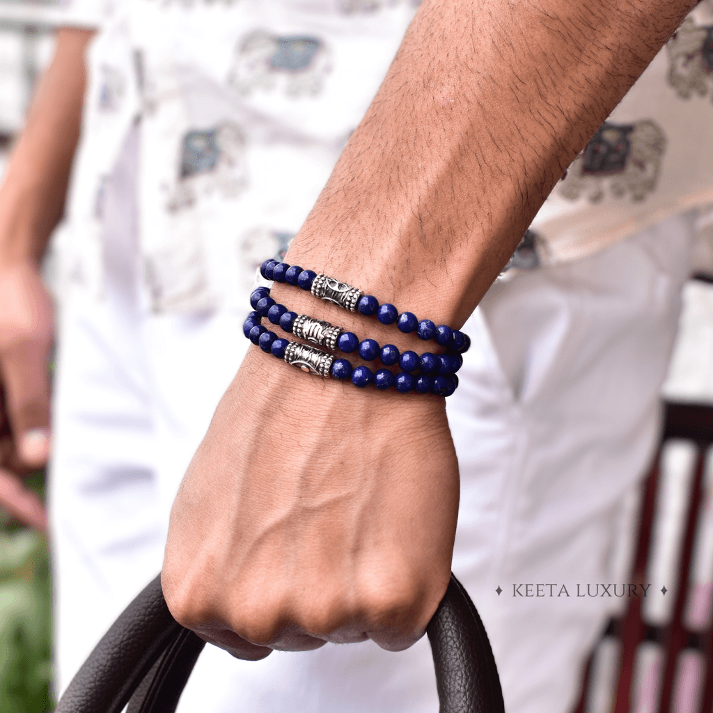 Symbolic - Lapis Lazuli Bracelets -